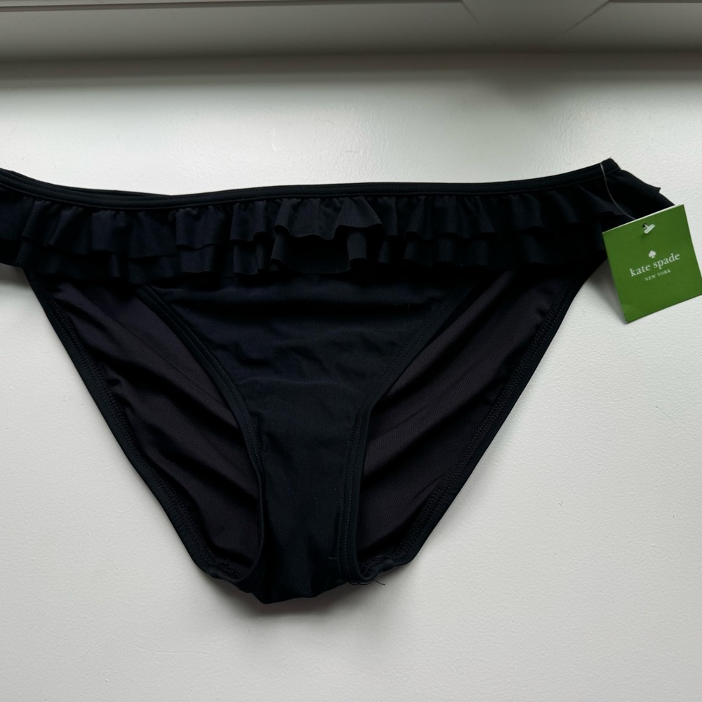 Kate Spade Navy Ruffle Swim Bottom